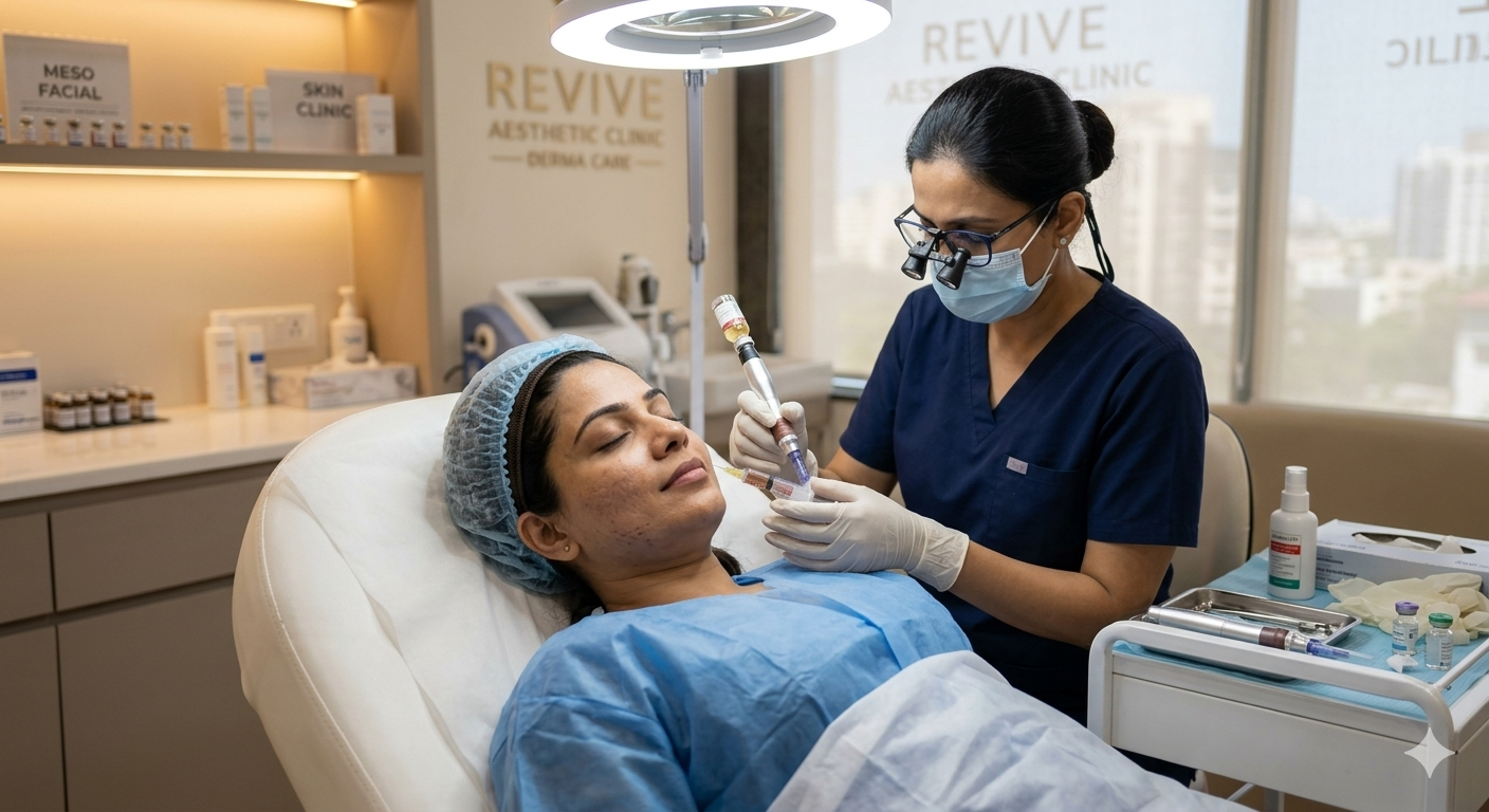 Meso Facial Treatment at KOQ10 Aesthetic Clinic Siliguri